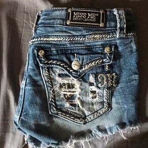 Miss Me cut off shorts